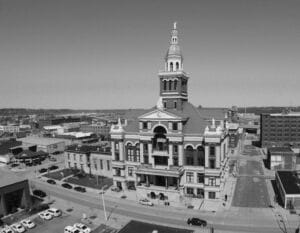 Flying Drone In City 12