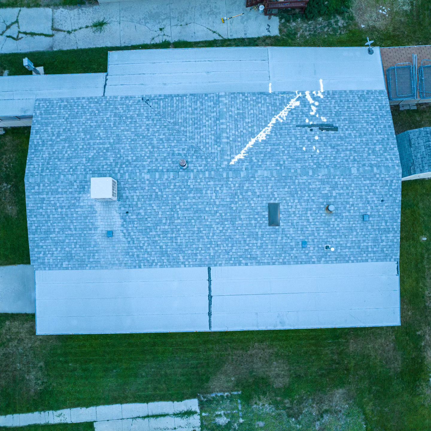 Inspecciones de techos con drones Mountain Hare