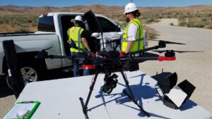 Dron de construcción