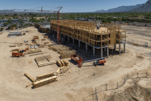 Servicios de drones de construcción