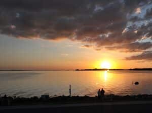 Coastal Sunset shot by drone pilot Salvatore Yevoli on Drone.vet