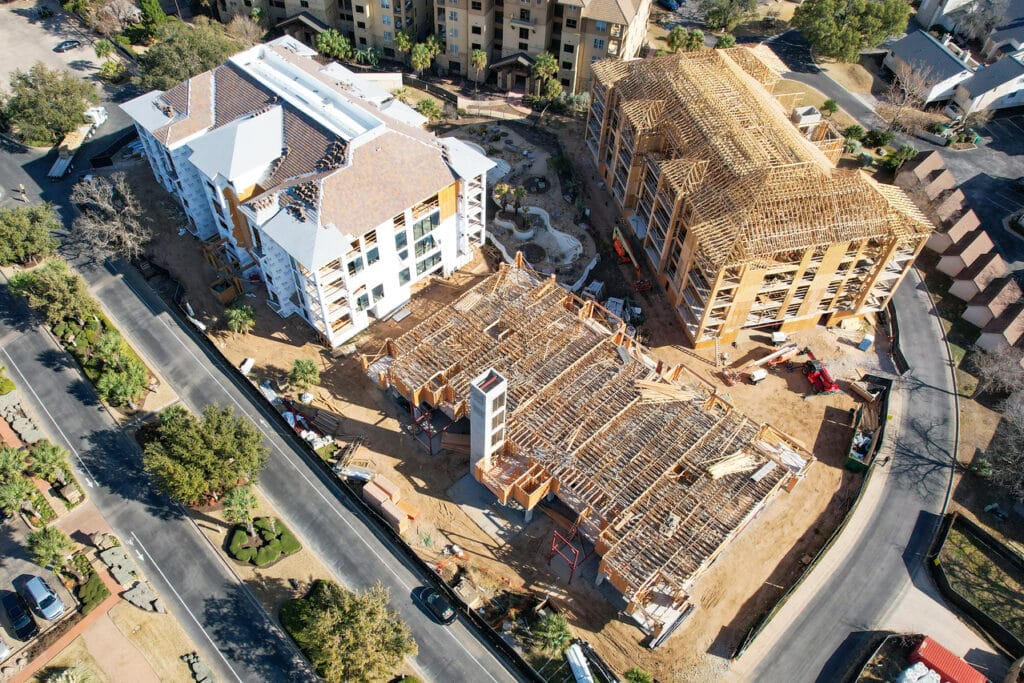 Drones para obras de construcción