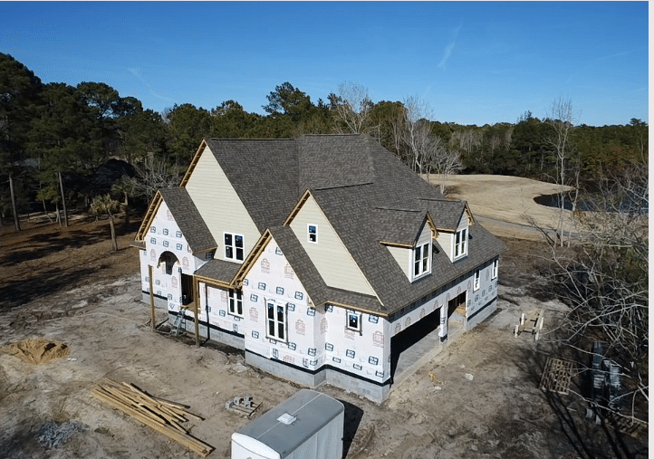 Fotografía de progresión de la construcción en Carolina del Norte por Phil Work