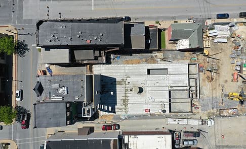 Monitoreo del progreso de la construcción en Pensilvania con tecnología de drones | Argosuas