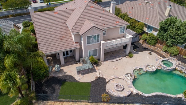 Dron Inmobiliario Profesional en Roseville Servicios Fotografía Aérea y Video