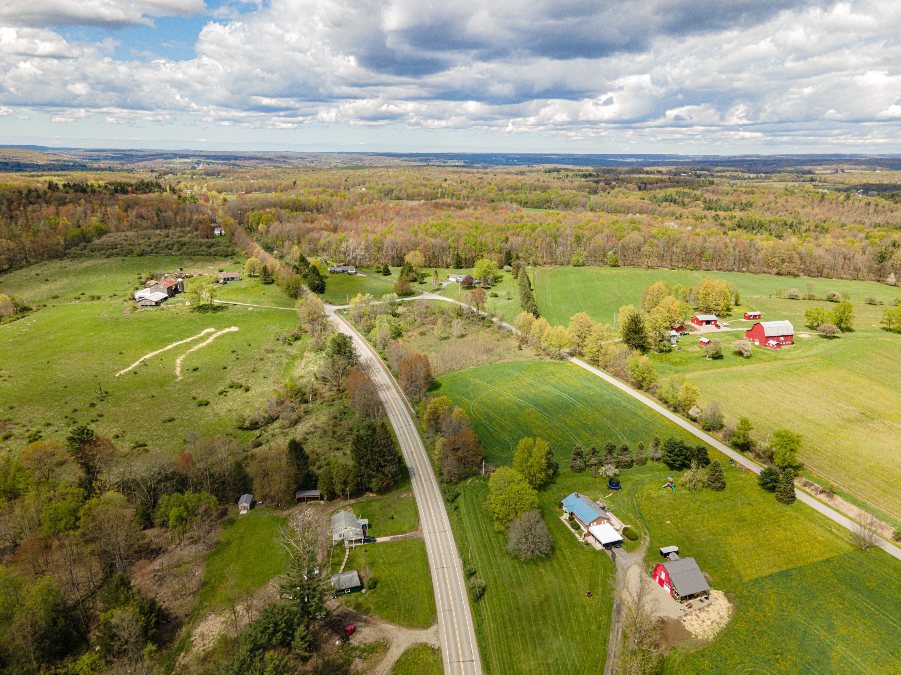 Imágenes aéreas de bienes raíces en OH