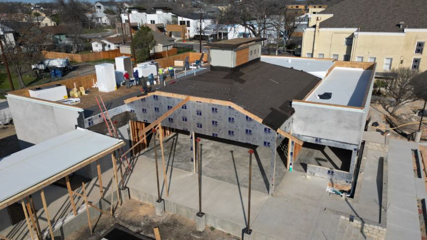 Monitoreo del progreso de la construcción en Kansas por AnDrson Aerial Imagery