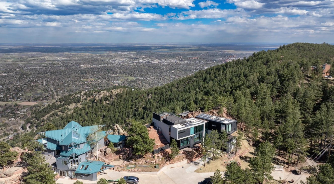 Impresionantes vistas aéreas de Broomfield