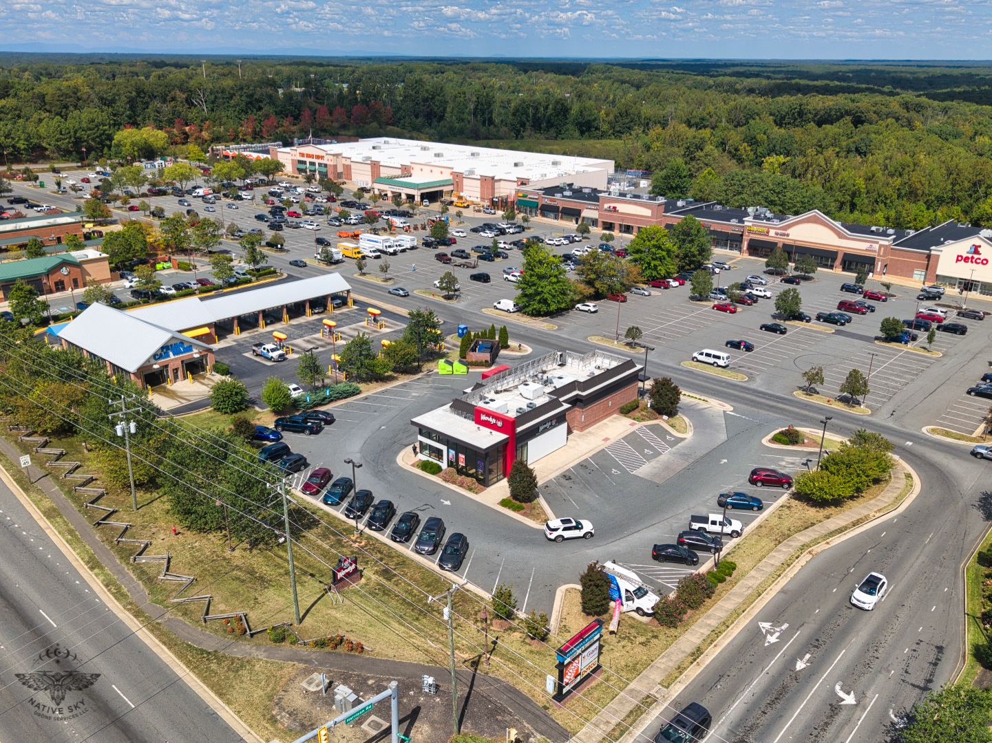 Fotografía de bienes raíces comerciales en California por Commercial Drones Dispatch