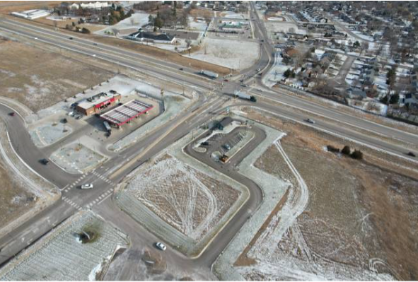 Fotografía con drones de bienes raíces comerciales en Minnesota por Airman Drone Services