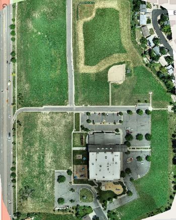 Cartografía topográfica en Alabama por drones del sur de Alabama