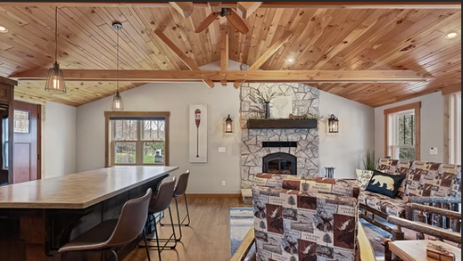 Imágenes de drones de casas de vacaciones en Wisconsin por Dynamic Imagery por Travis