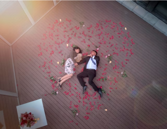 Fotografía de bodas en Washington por Teslas Drones