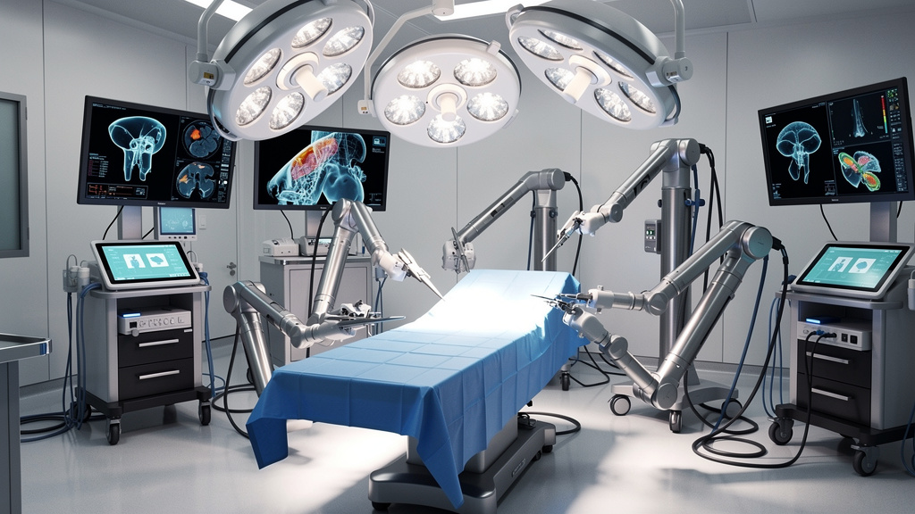 ন্যূনতম আক্রমণাত্মক পেডিয়াট্রিক পদ্ধতির জন্য উন্নত রোবোটিক সার্জারি সিস্টেম