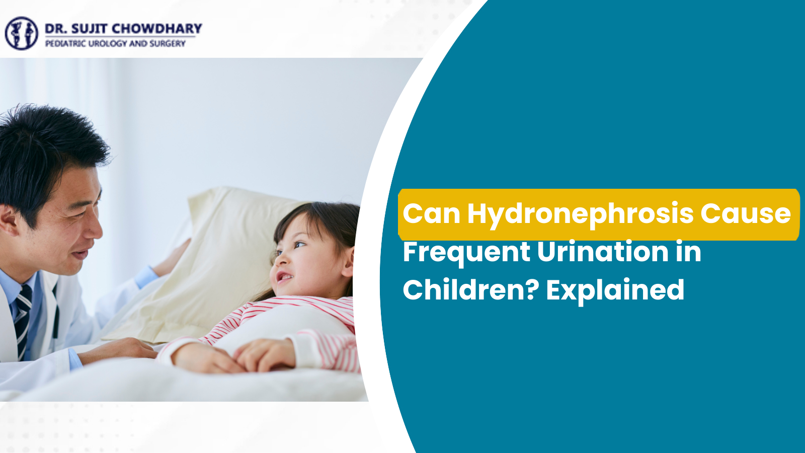 Can hydronephrosis cause frequent urination in children
