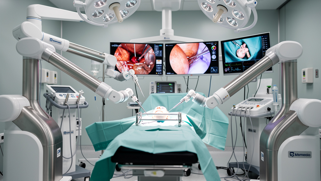 Advanced robotic surgical system for paediatric urological procedures