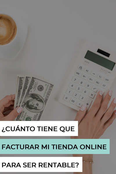 como calcular facturación tienda online