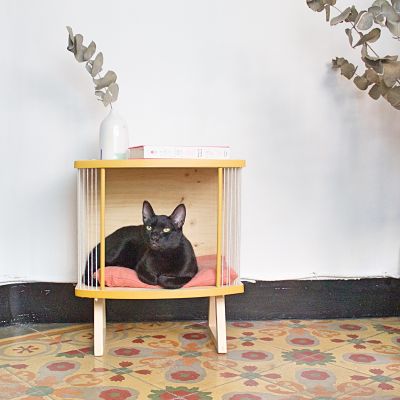 Cama de madera para gatos Ringo