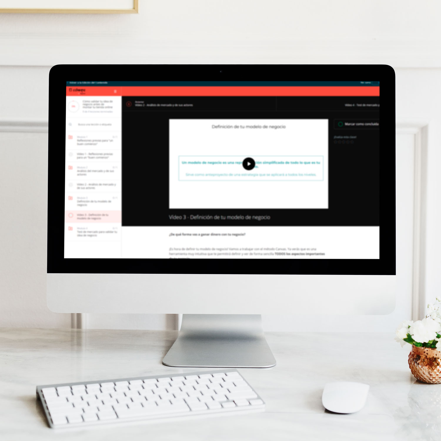 Hotmart screen ecommerce formation idée valable