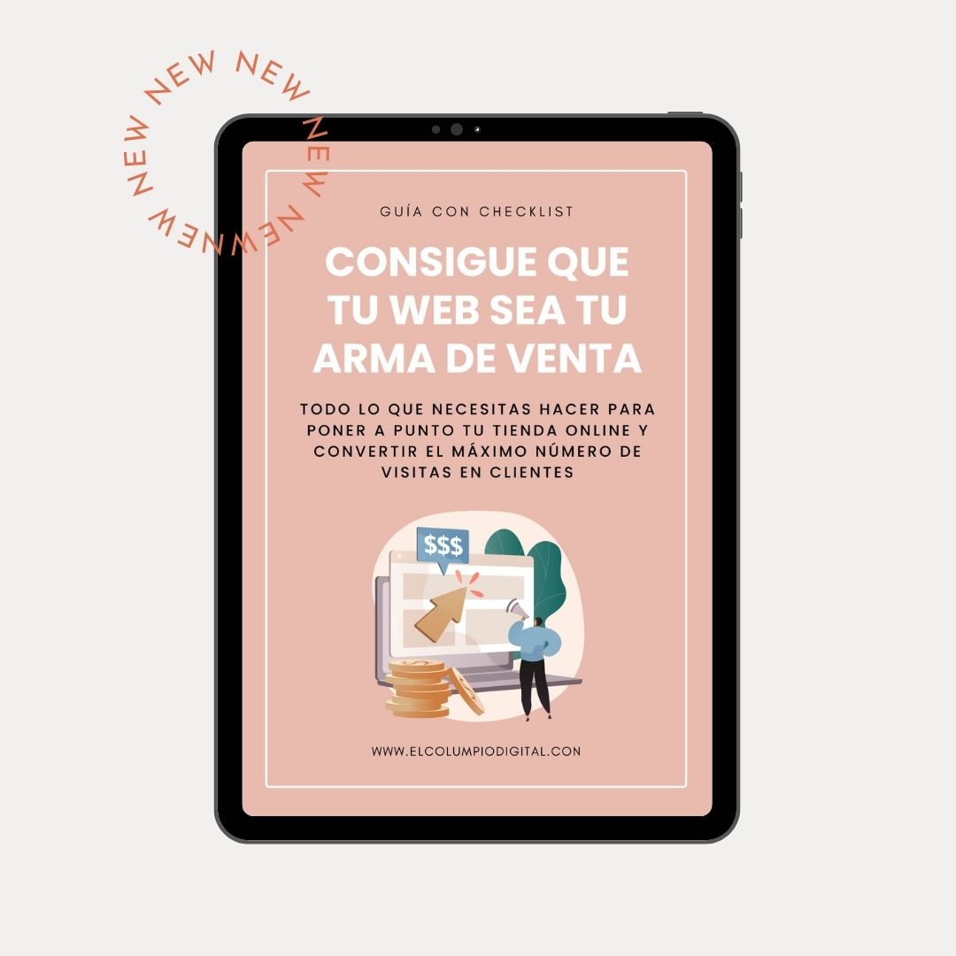 Maquette du guide de la liste de contrôle Web de l’iPad Orange