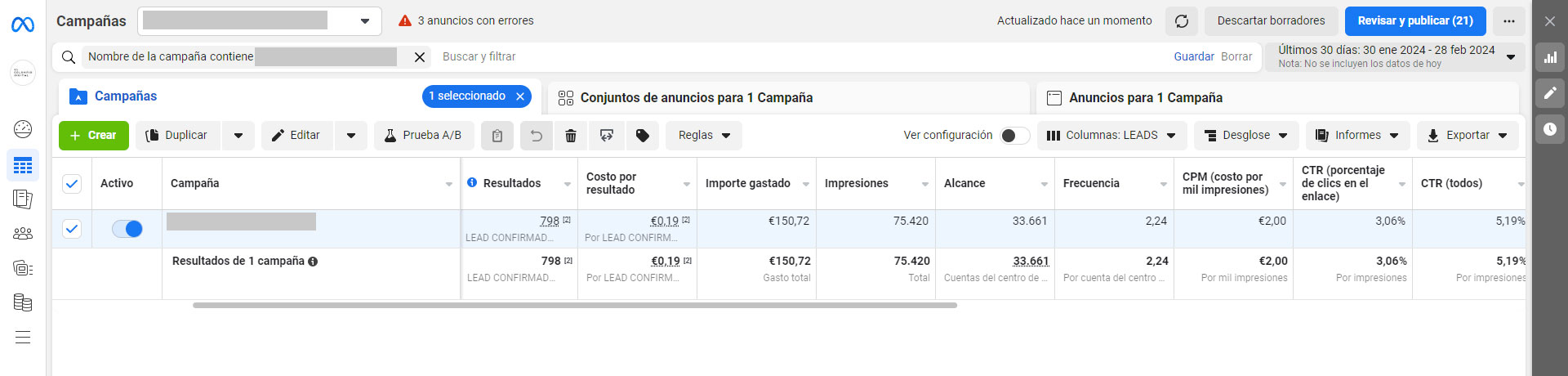 Campaña-leads-ecommerce-facebook-Instagram-ads