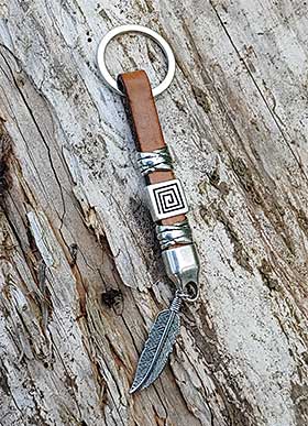 Pendant Flow Feather