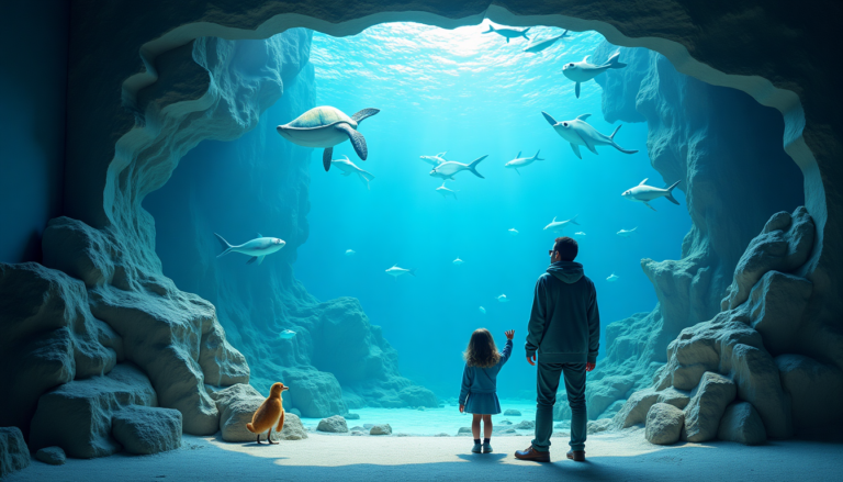 A man, holding onto, as if