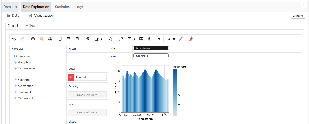 SQL data exploration tool