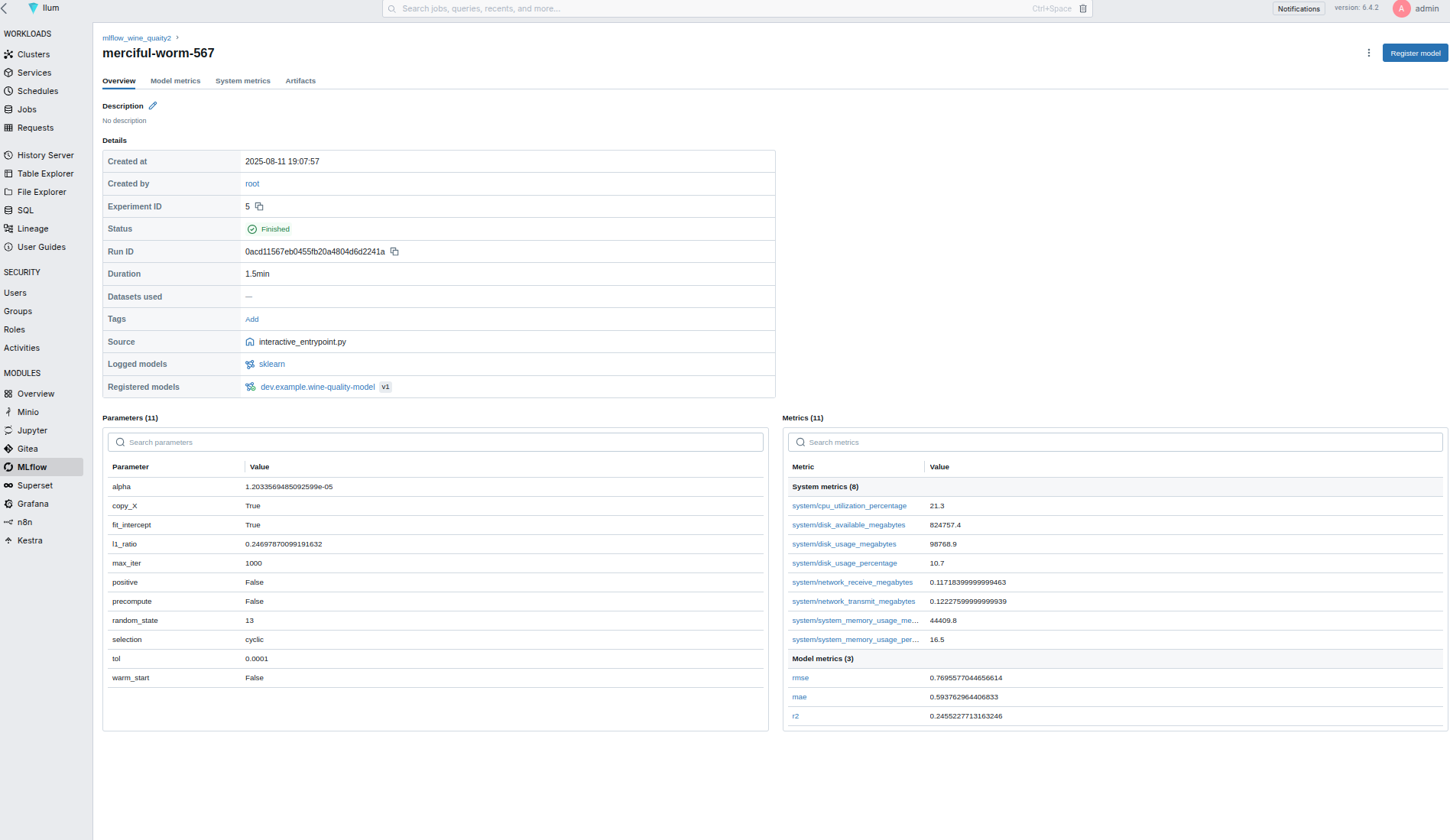 Model Development and Experiment Tracking