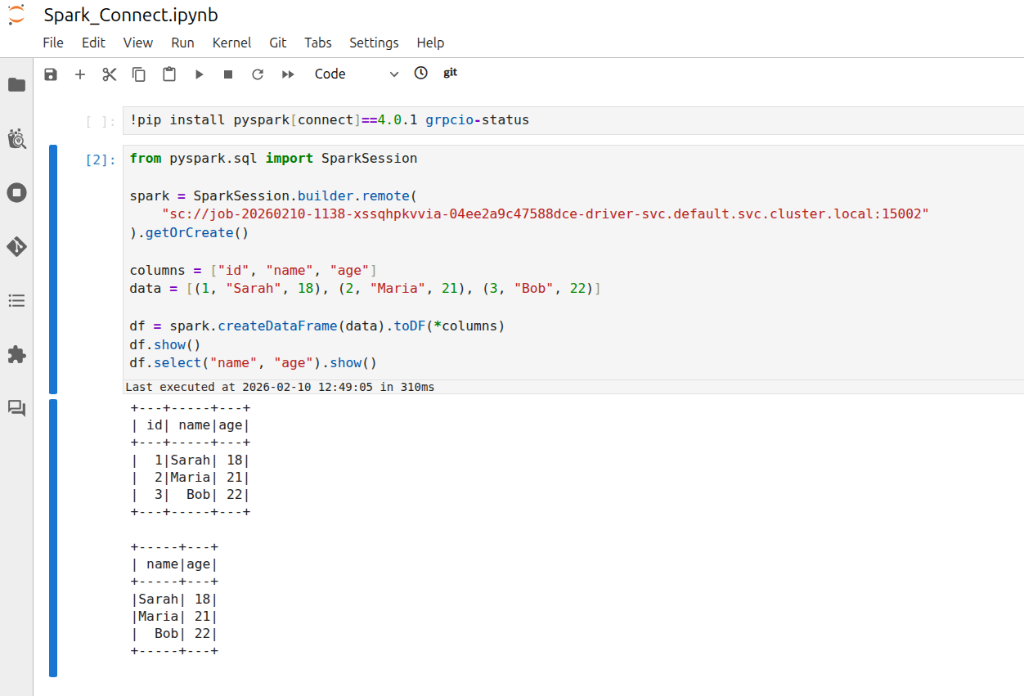 Connection via Pod DNS