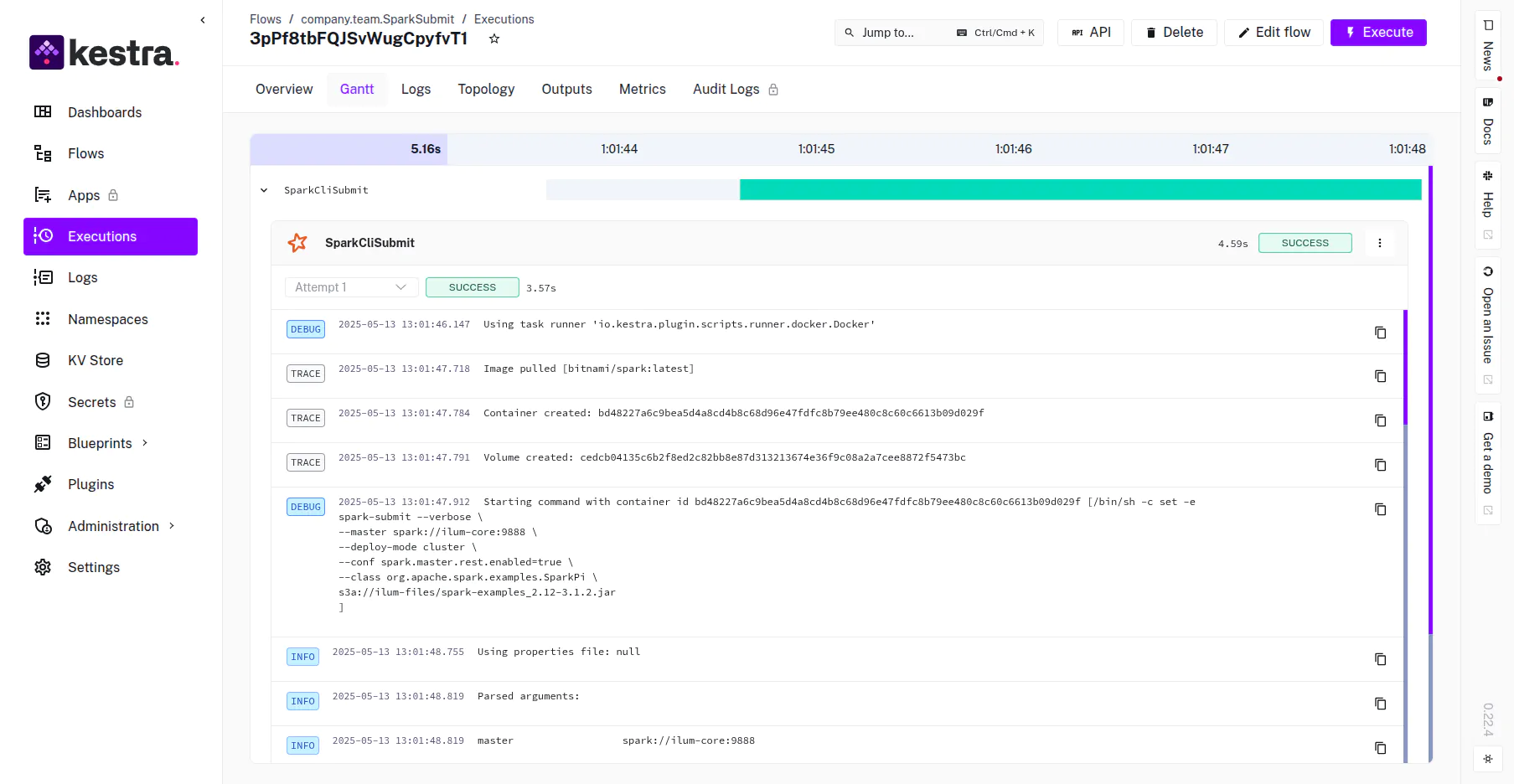 سير العمل الذي تم تنفيذه