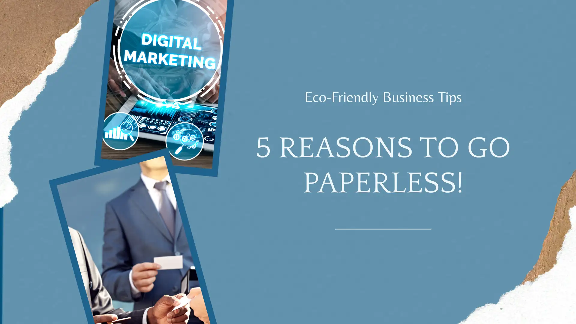  5 Reasons to Go Paperless with Business Cards