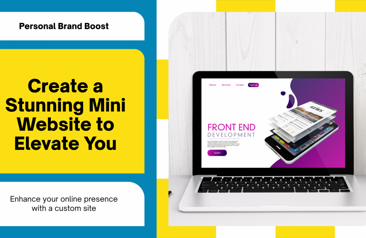  Boost Your Personal Brand with a Custom Mini Website