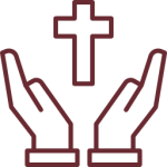 Instituto Internacional, simbolizando oración