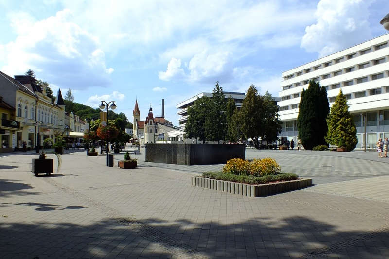 Náměstí v Trenčianských Teplicích