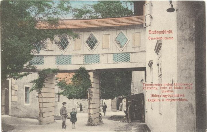 Historická fotografie Turčianských Tepic