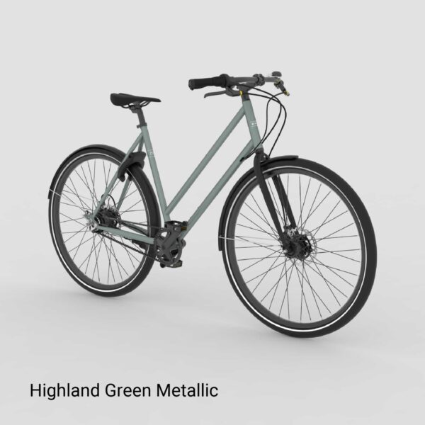 Brik Belt Lady bicicleta holandesa con correa de carbono