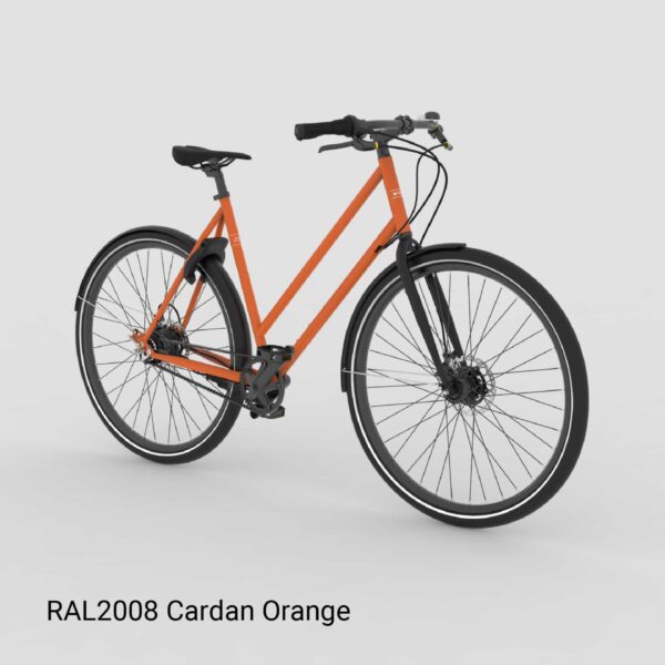 Brik Belt Lady bicicleta holandesa con correa de carbono