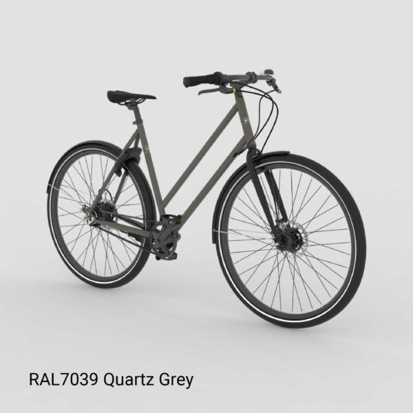 Brik Belt Lady bicicleta holandesa con correa de carbono