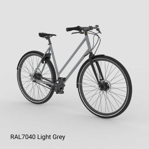 Brik Belt Lady bicicleta holandesa con correa de carbono