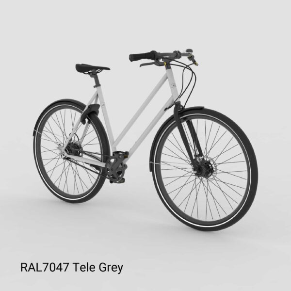 Brik Belt Lady bicicleta holandesa con correa de carbono