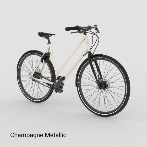 Brik Belt Lady bicicleta holandesa con correa de carbono