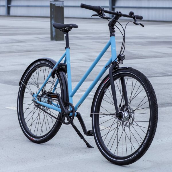Brik Belt Lady bicicleta holandesa con correa de carbono