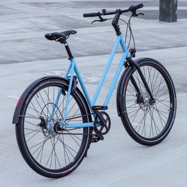 Brik Belt Lady bicicleta holandesa con correa de carbono