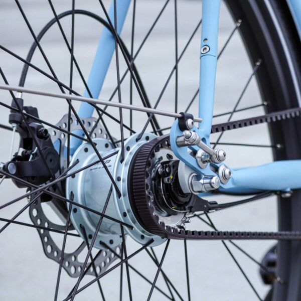 Brik Belt Lady bicicleta holandesa con correa de carbono