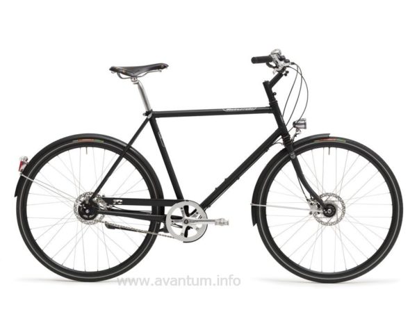 Retrovelo Alfons 28 bicicleta clasica con frenos disco