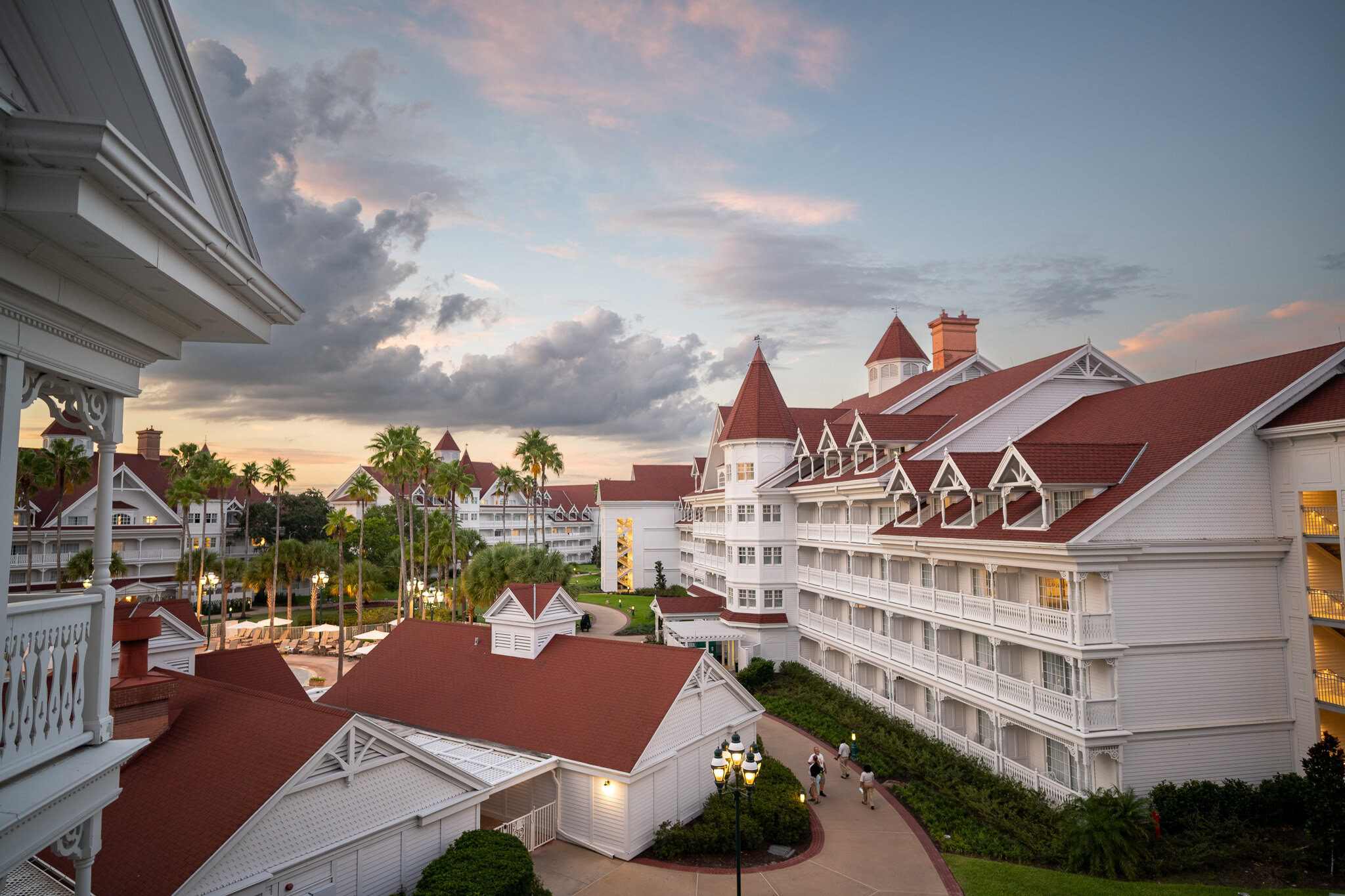 Sunset view, showcasing elegant