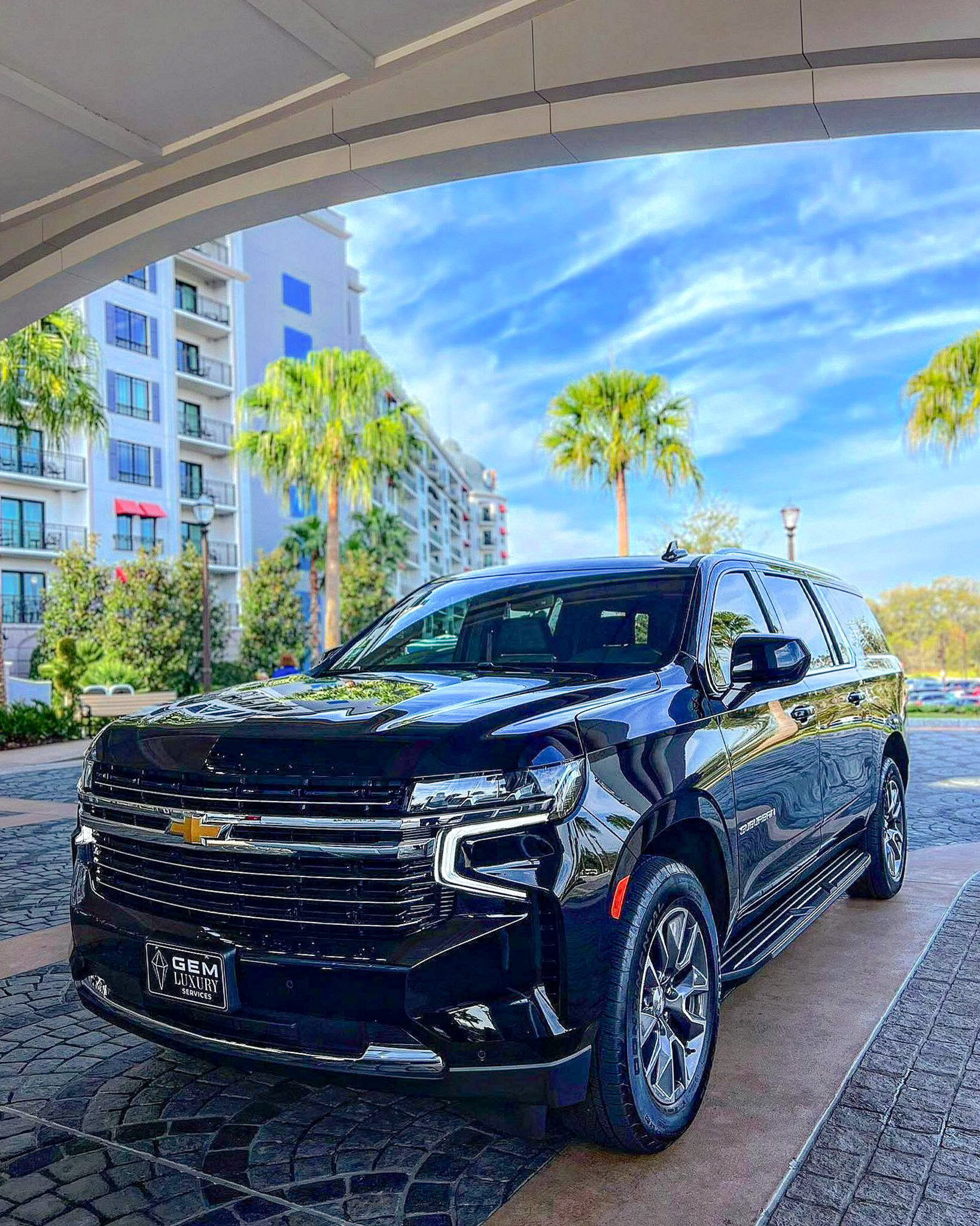 A black, offering premium