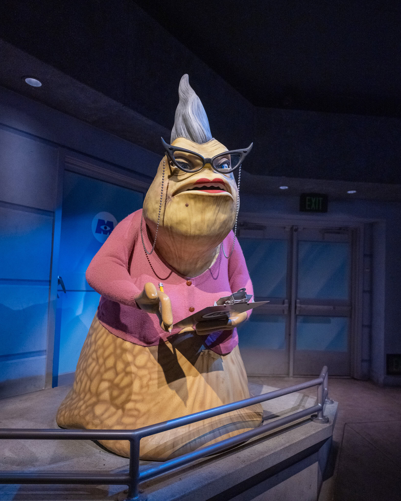 Roz animatronic, Inc. Mike