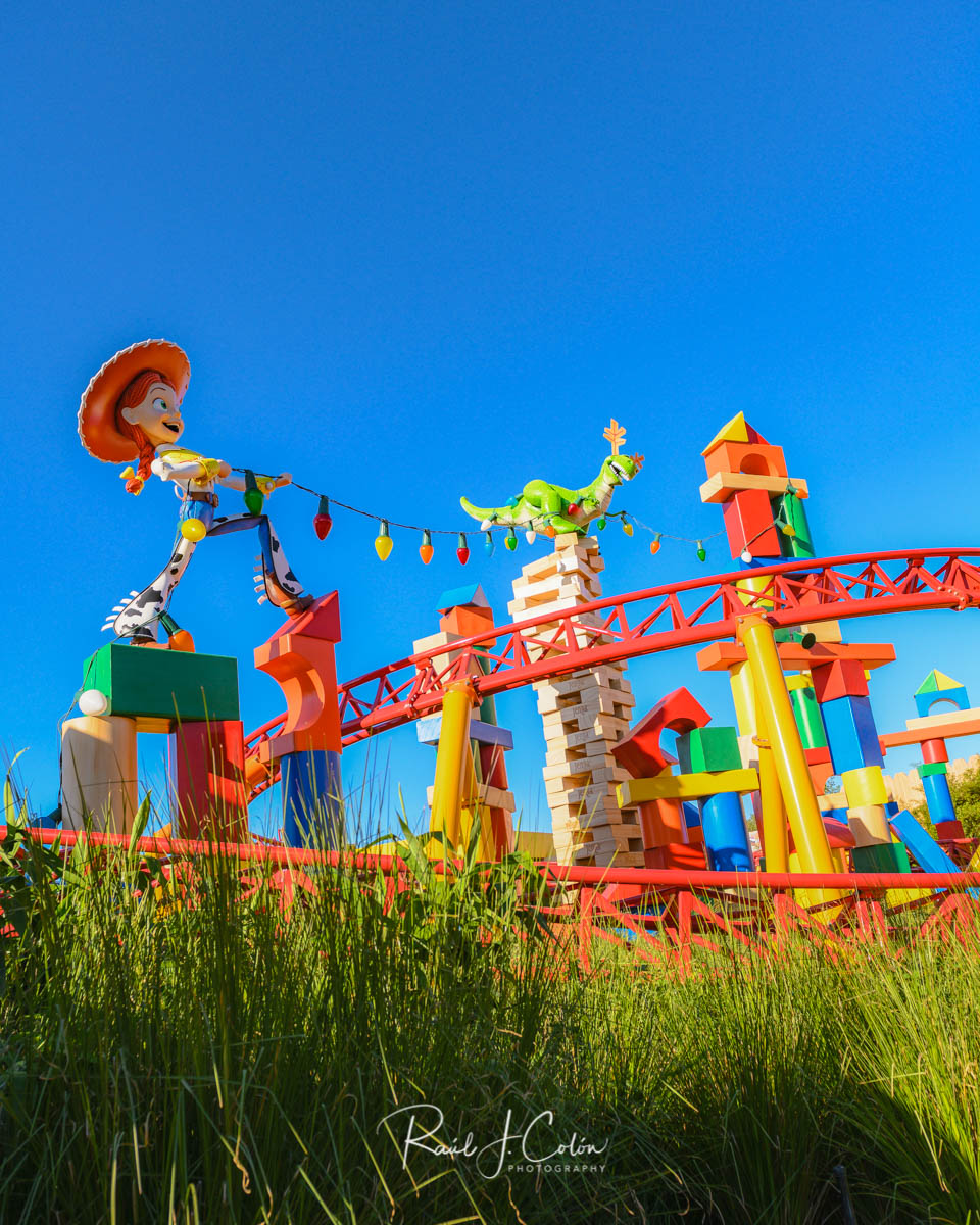 Montaña rusa Slinky Dog Dash en Toy Story Land en Hollywood Studios.